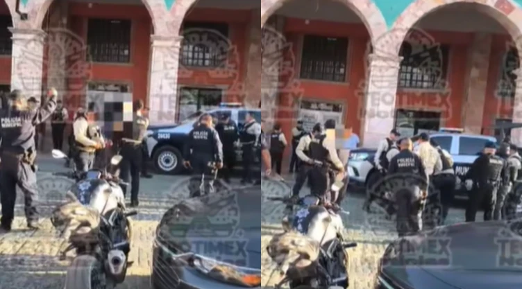 Arrestan a sujetos que se hacían pasar por policías en Teotihuacán, Edomex