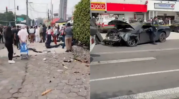 Automóvil embiste puesto de tortas en Coyoacán.