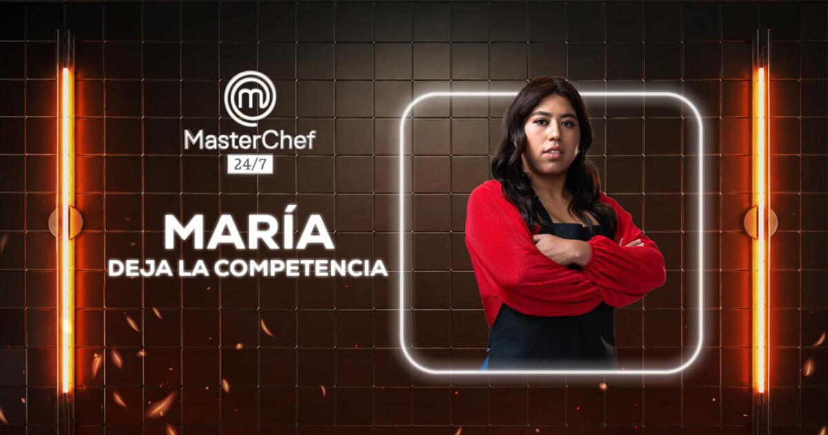 Marida Masterchef ¿Por qué María deja la cocina de MasterChef 24/7