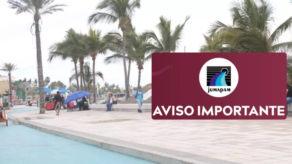 Malecón de Mazatlán se queda sin agua este 17 de febrero de 2025. .jpg