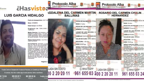 Secuestrados Chiapas