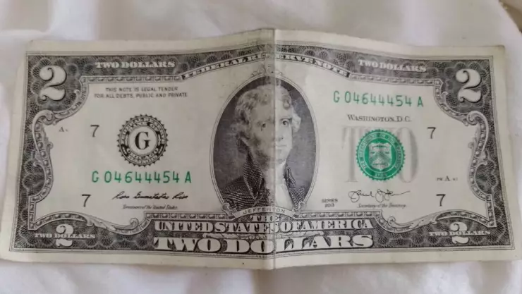Cómo es el raro billete de 2 dólares y a cuánto se vende