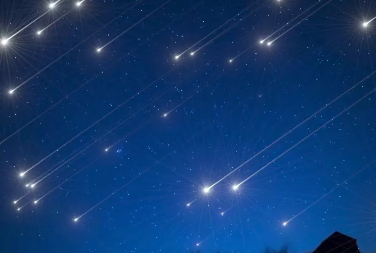 Lluvia de meteoritos