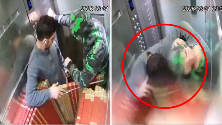 Elevador cae al vacío con dos personas; video del momento del accidente.png