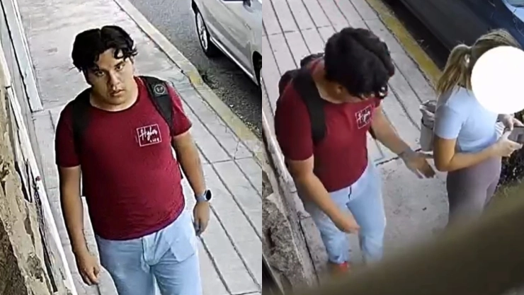 Una usuaria de X denunció al agresor sexual y difundió su imagen para que sea identificado.