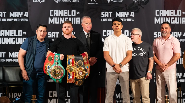 Conferencia de prensa oficial Canelo Álvarez vs Jaime Munguía