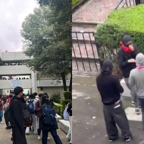 Encapuchados ingresan a la prepa 1 UNAM