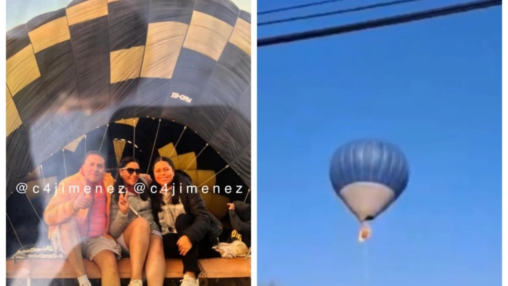 caída globo aerostático