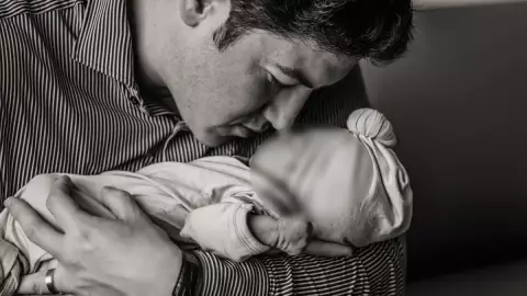 Samuel Garcia y su hija Mariel.