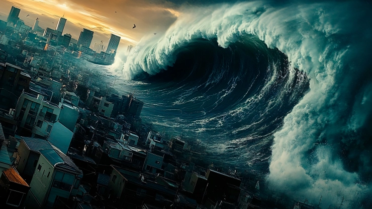 Megatsunami apocalíptico
