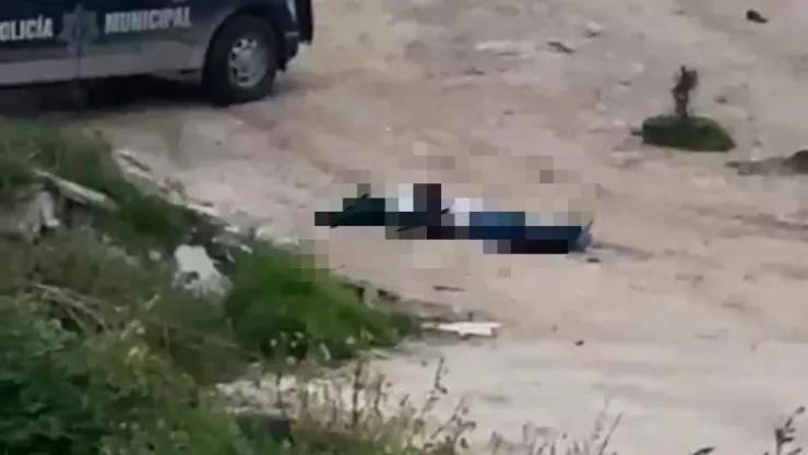 Cuerpo en Colonia Matamoros Sur