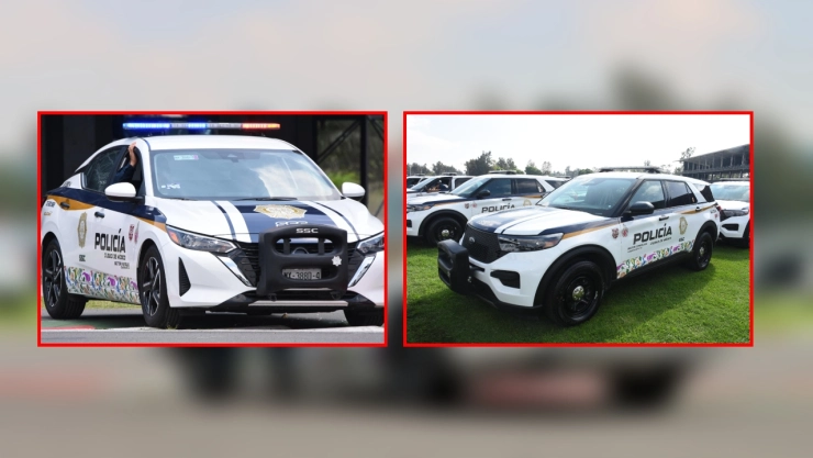 Estrenan nuevas patrullas de la CDMX.