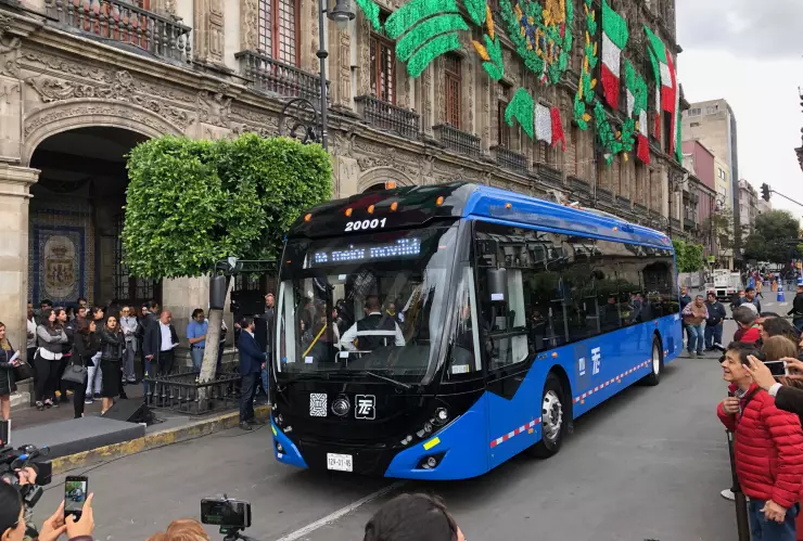 Éste se trata del primer trolebús nuevo en 22 años. 