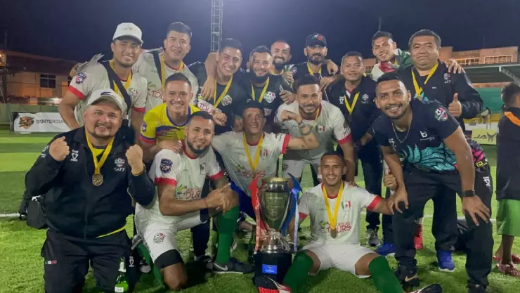 Cinco quintanarroenses campeones con México en mundial de fútbol 7