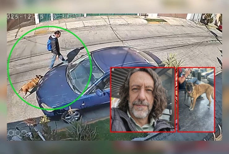 Hugo Basurto de Hoyos y su perra desaparecieron en Naucalpan.