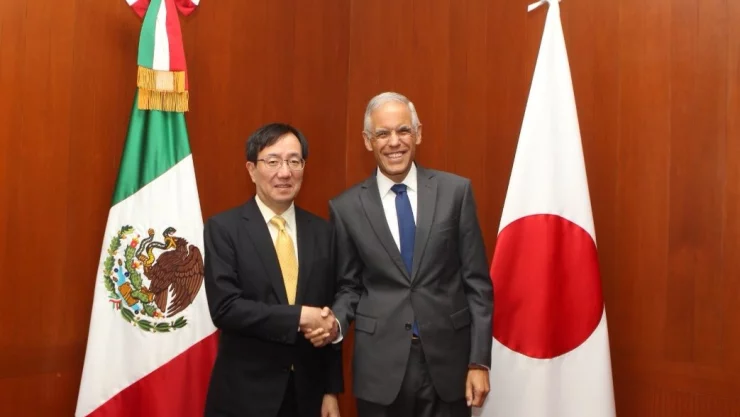 Acuerdan M&eacute;xico y Jap&oacute;n fortalecer relaci&oacute;n bilateral