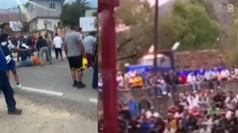 Camión choca contra casa en Oaxaca