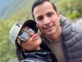 Kristal Silva y esposo
