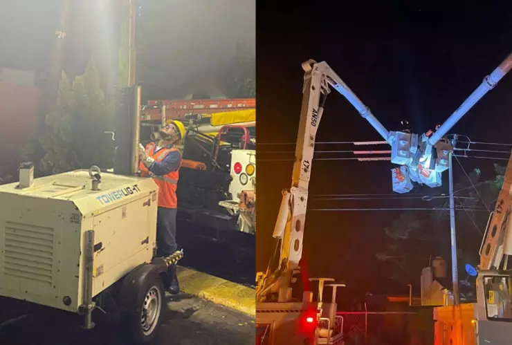 CFE restableció el suministro