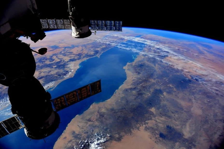 El video se realizó a 400 kilómetros sobre la superficie de la Tierra