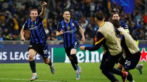 Inter de Milan vence Barcelona final Champions League