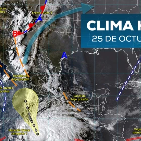 Clima en México 25 de octubre de 2026.