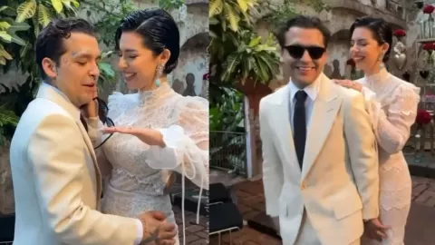 Christian Nodal y Ángela Aguilar