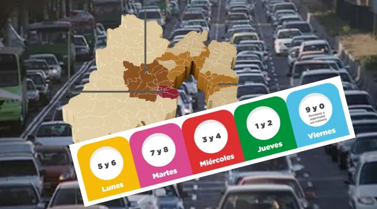 Nuevo Hoy No Circula: ¿Cómo saber qué días descanso en Edomex según mi engomado y placa?