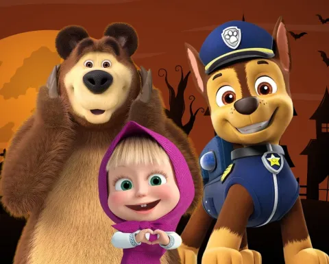 4 capítulos de Masha y el Oso y Paw Patrol para que tus hijos no tengan miedo a las historias de Halloween