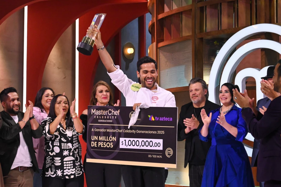 Dani Valle Ganador MasterChef Celebrity Generaciones