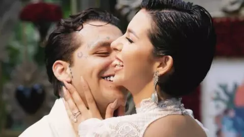 Boda entre Christian Nodal y Ángela Aguilar