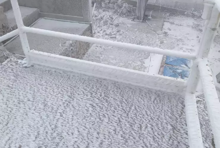 ¡Se viste de blanco! Registran cencellada y escarcha en el Cofre de Perote ¿Cuándo podría nevar?