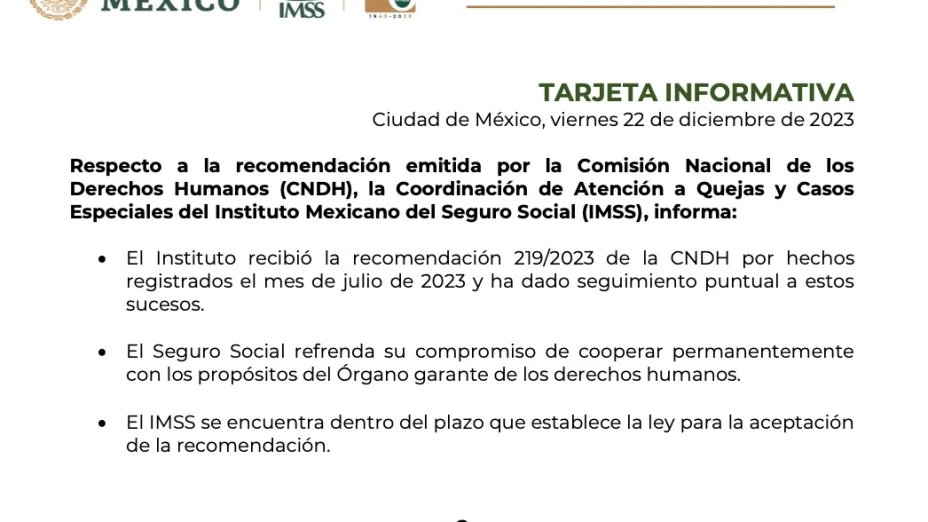 CNDH emite recomendación sobre la muerte de elevador de Hospital del IMSS en Playa del Carmen.jpg