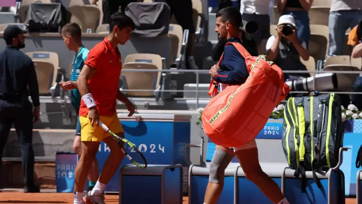 Carlos Alcaraz Novak Djokovic Final Tenis París 2024 Juegos Olímpicos