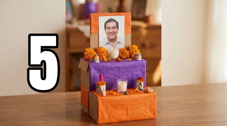 5 ideas de altares sencillos para poner en casa sin gastar mucho durante el Día de Muertos