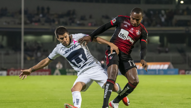 Alineaciones confirmadas de Atlas vs Pumas de la Jornada 3 de Guardianes 2020