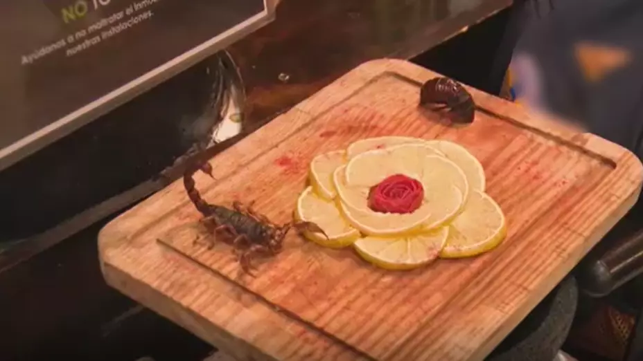 Alimentos exóticos en el mercado de San Juan