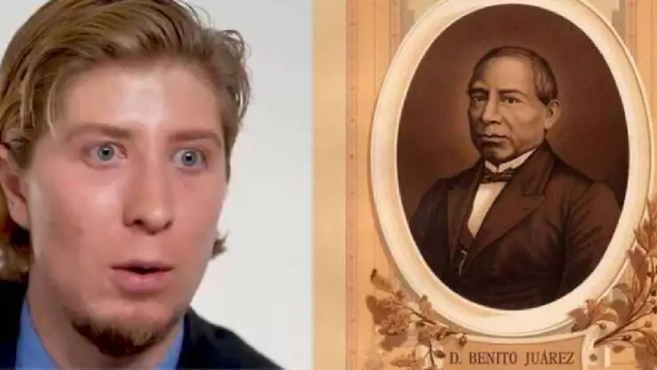 Supuesto TATARANIETO de Benito Juárez, Martín Quintanilla, asegura que es discriminado por ser rubio.jpg