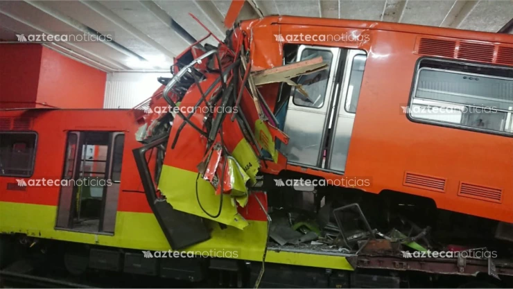Choque en el metro
