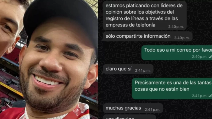 Werevertumorro queja por el registro de celulares