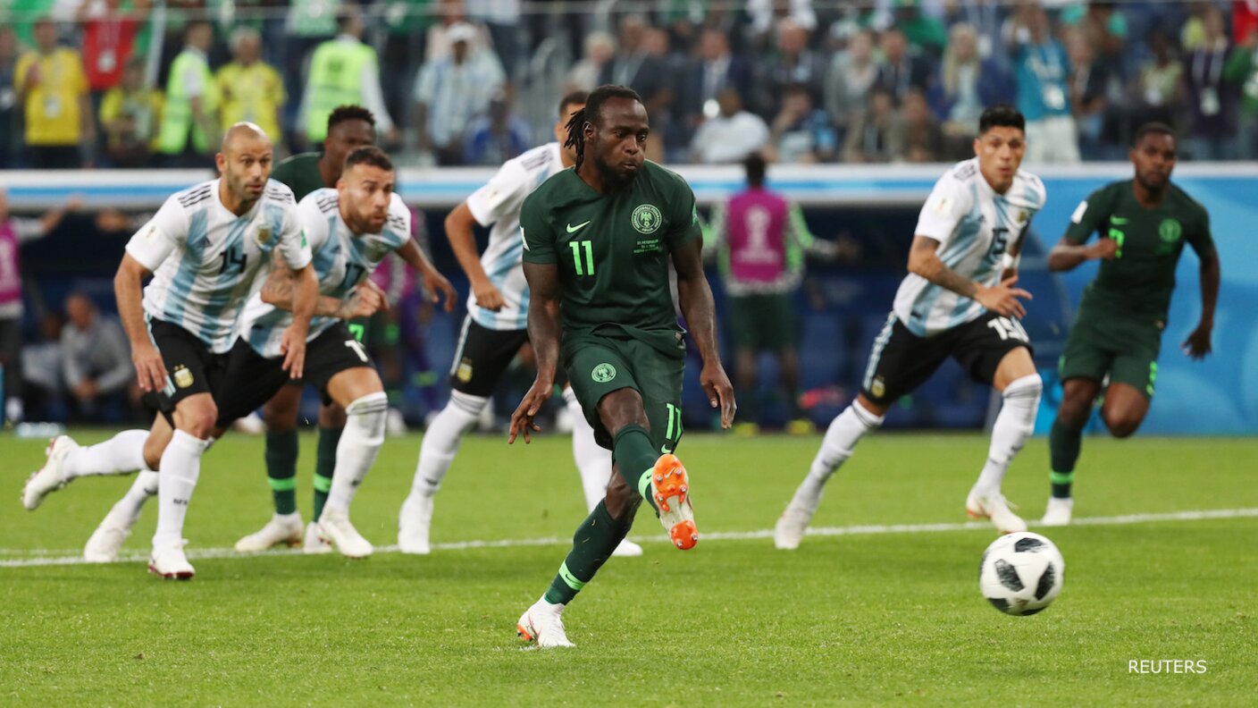 Galería Nigeria vs Argentina Partido