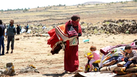 Siria, país en guerra constante, está en el tercer lugar. Unos 5.5 millones de sirios viven refugiados en países aledaños.