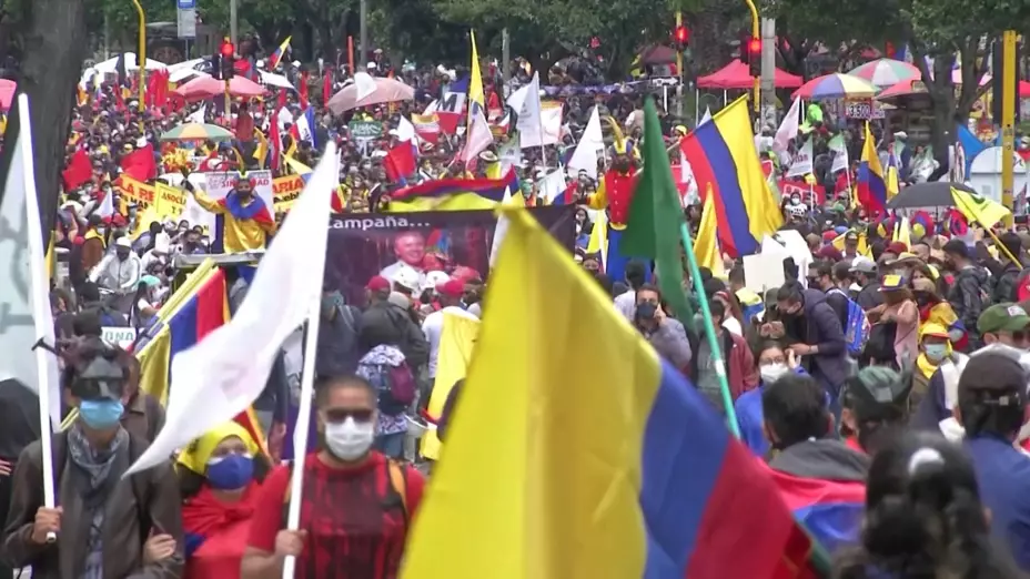 En Colombia vuelven protestas contra Iván Duque.