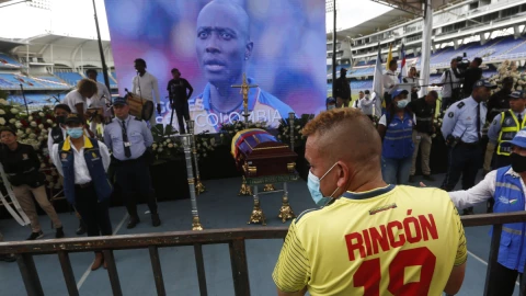 FUNERAL DE FREDDY RINCÓN