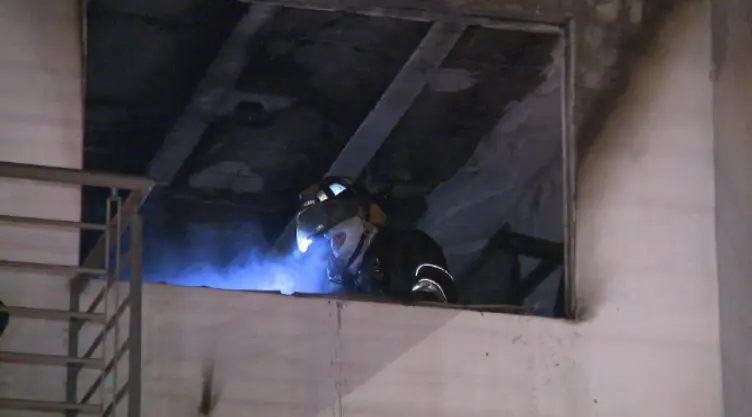 Incendio departamentos colonia Morelos CDMX