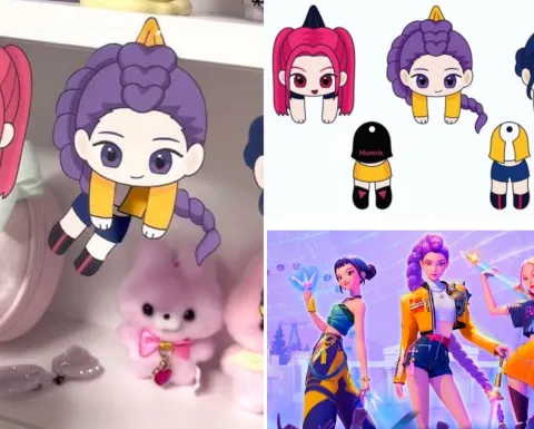 hanging paper doll kpop demon hunters.jpg