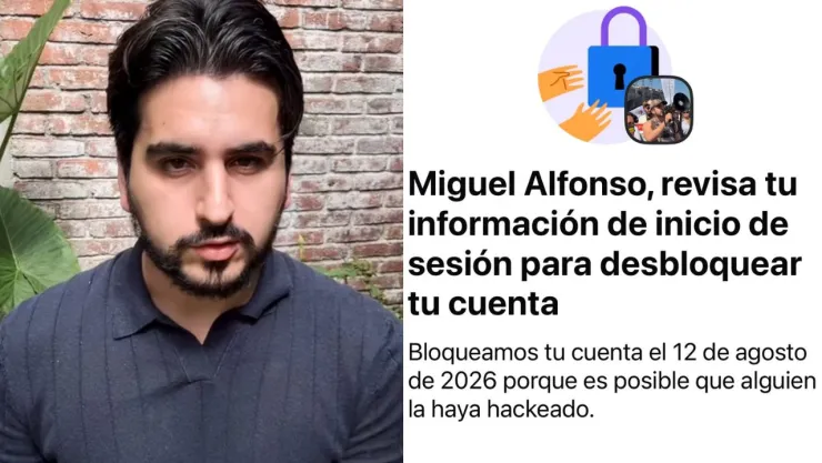 Miguel Meza exige freno a la censura tras recuperar sus redes.