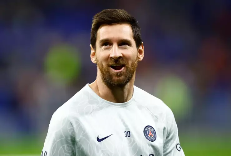 Lionel Messi con el París Saint-Germain