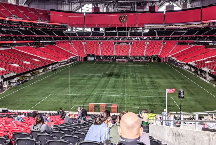 El Mercedes Benz Stadium de Atlanta, Georgia, donde iniciará la Copa América en Estados Unidos