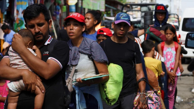 migrantes_venezolanos_mexico_exodos_dictadura_venezuela_hombres_ninos_mujeres